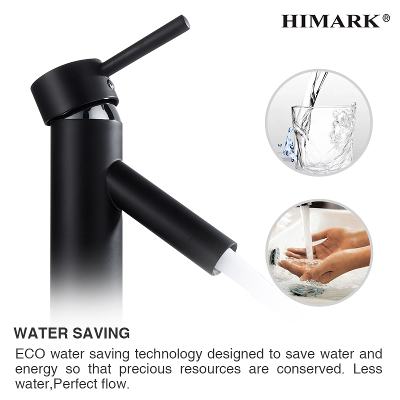 1101139A matte black bathroom faucet