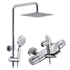 Smart exposed thermostatic shower mixer set
