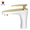 Brass chrome polished one handle bathroom sink faucet