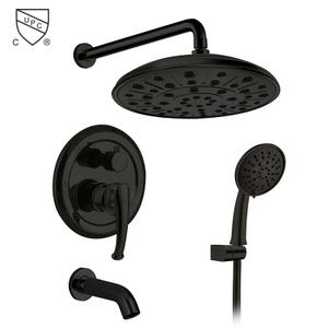 HIMARK bathroom 3 function oil rubbed bronze bathtub and shower faucet